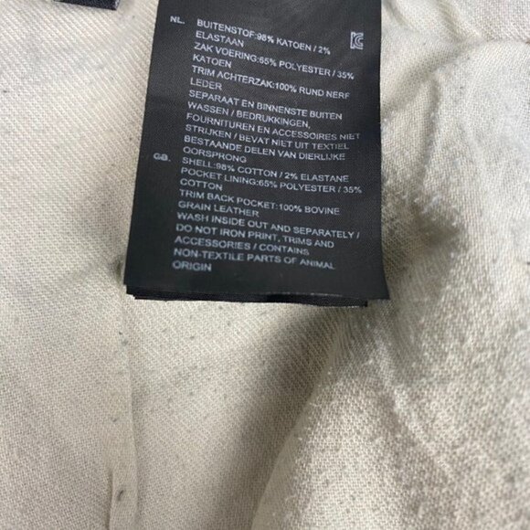 G Star Raw Men's Blue Revend Straight Restored Distressed Denim Jeans US 38 X 34 - Picture 16 of 16